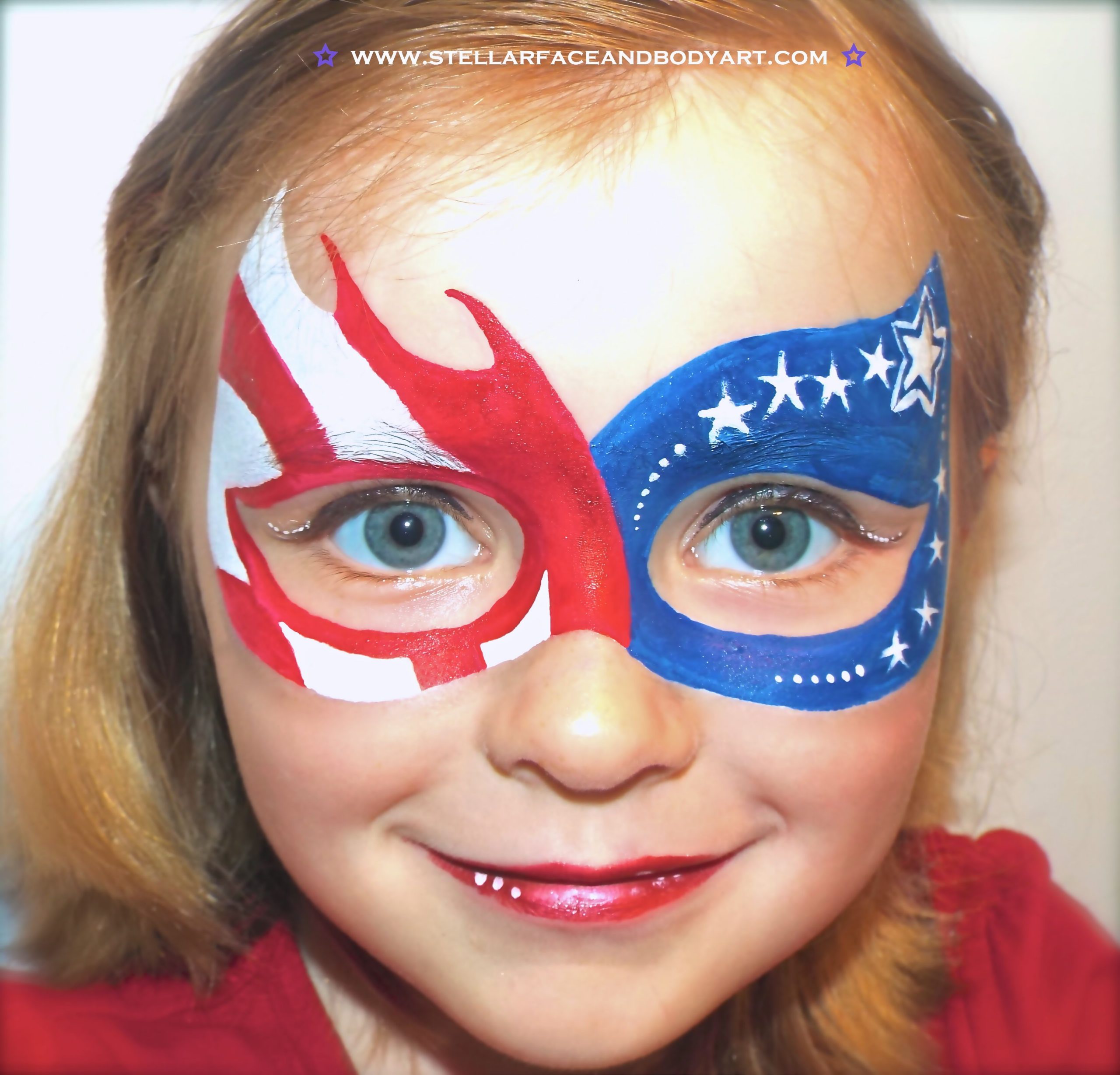 face painting 4th of july