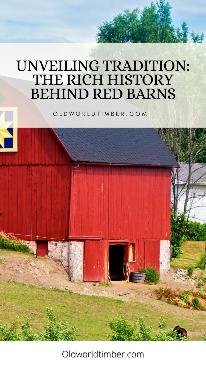 paintings of red barns